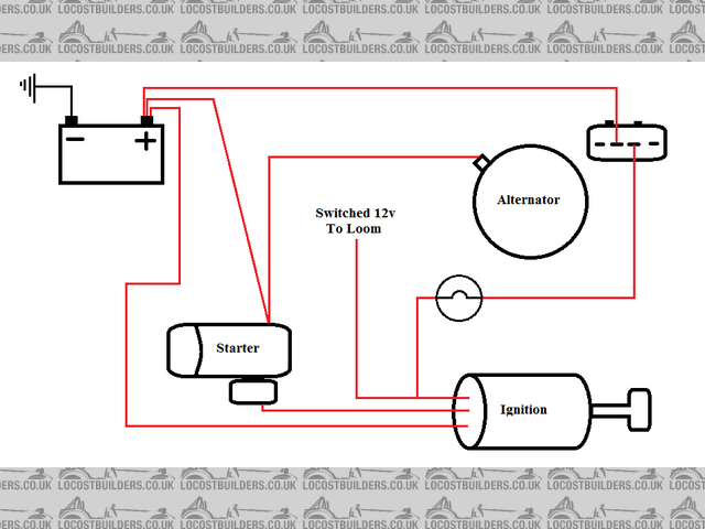 Alternator wiring